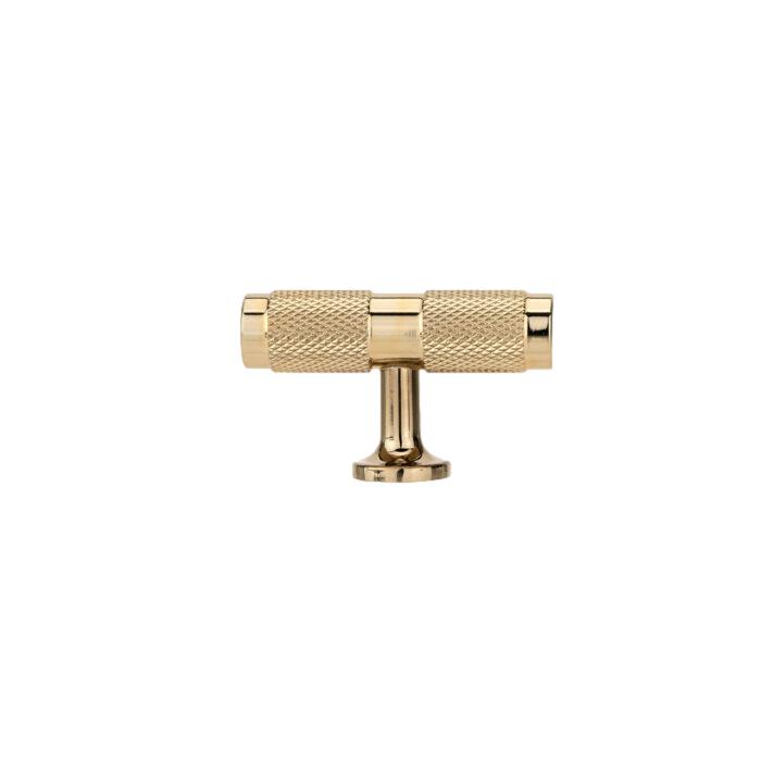 Polished Gold "Rivet" Cabinet Knob and Drawer Pull