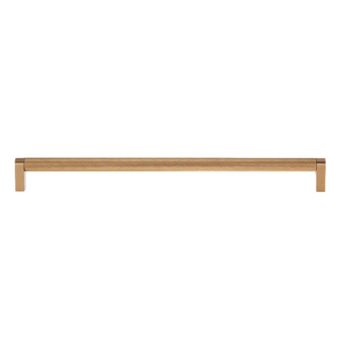 Warm Brass Knurled Cabinet Knob & Drawer Pull – Vero Collection - Industry Hardware