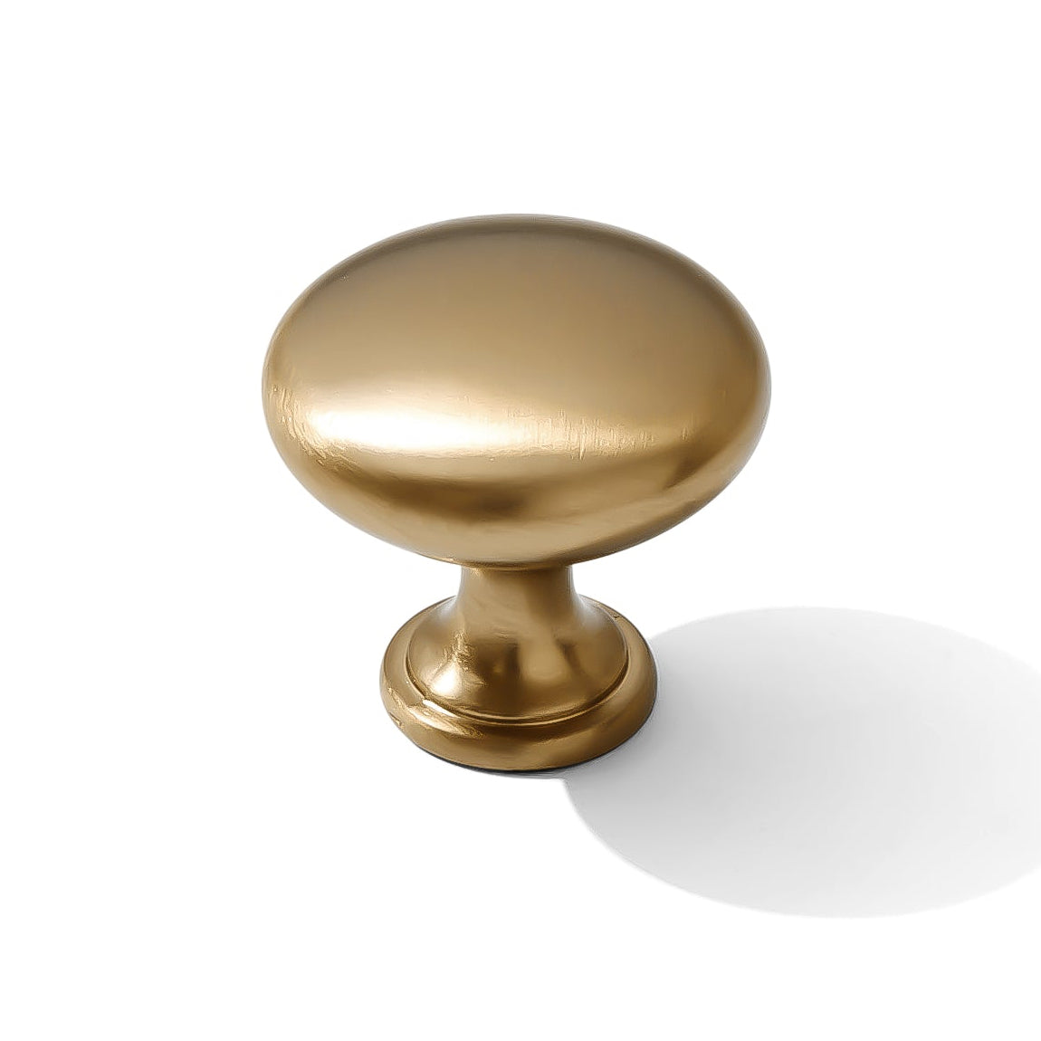 Round Champagne Bronze "Dash" Knob and Drawer Pulls