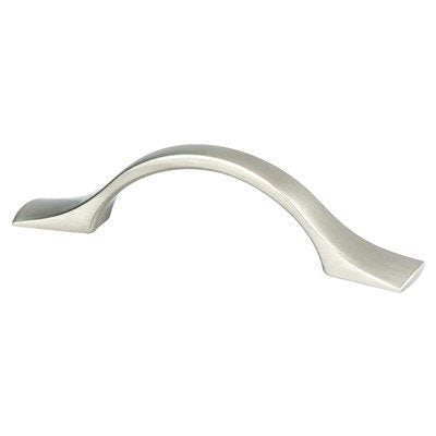 Brushed Nickel "Tina" Cabinet Knob and Drawer Pulls - Industry Hardware