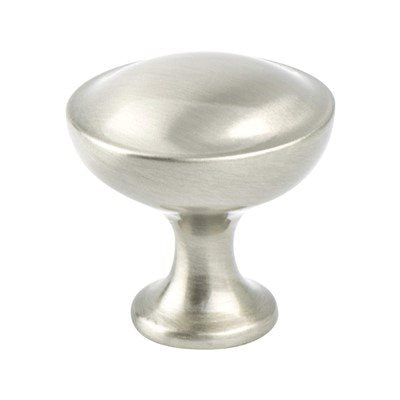 Brushed Nickel "Tina" Cabinet Knob and Drawer Pulls - Industry Hardware