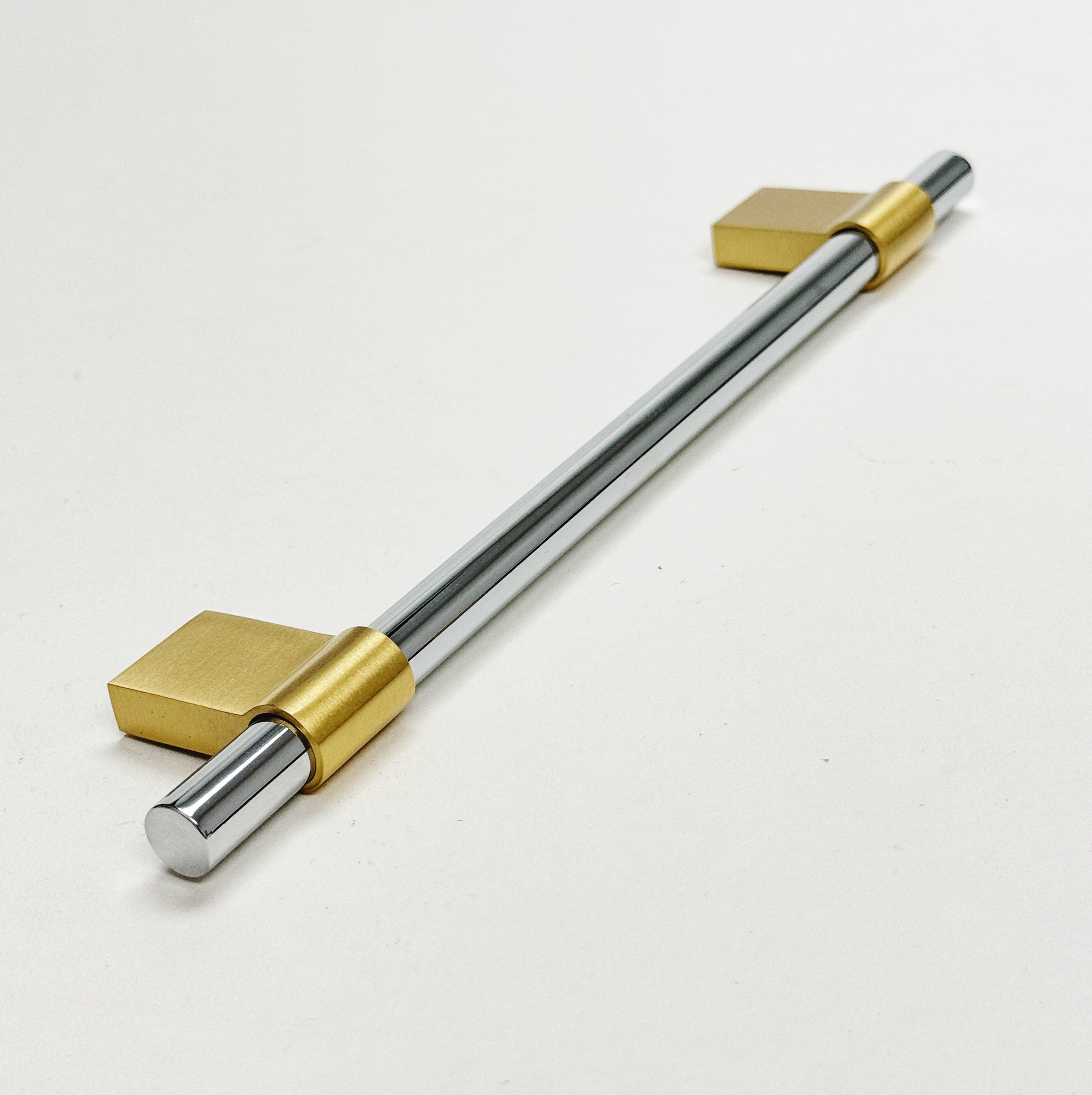 Line Brass and Nickel Cabinet Knob and Drawer Pulls - Industry Hardware