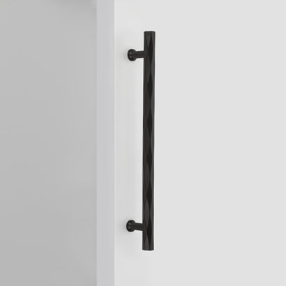 "American Designer" T-Bar Drawer Pulls in Matte Black - Industry Hardware