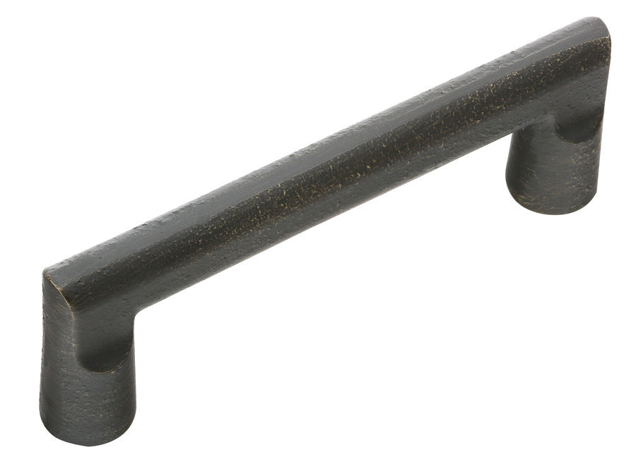 Rustic Bronze "Aspen" Cabinet Knobs and Sloped Drawer Pull
