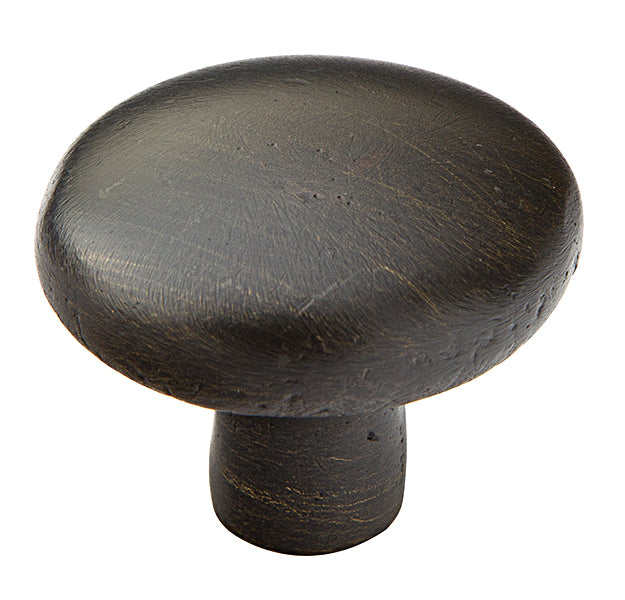 Rustic Bronze "Aspen" Cabinet Knobs and Sloped Drawer Pull