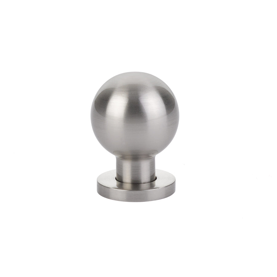 Omni Cabinet Knobs and Drawer Pulls in Satin Nickel - Industry Hardware