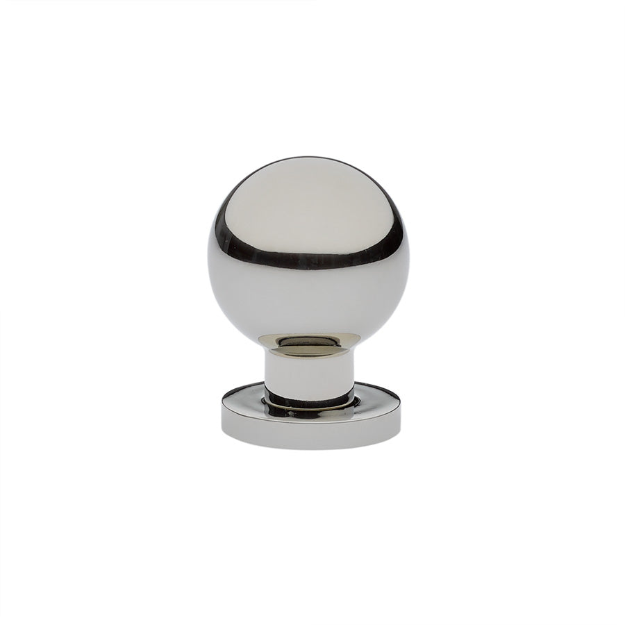 Omni Cabinet Knobs and Drawer Pulls in Polished Nickel - Industry Hardware