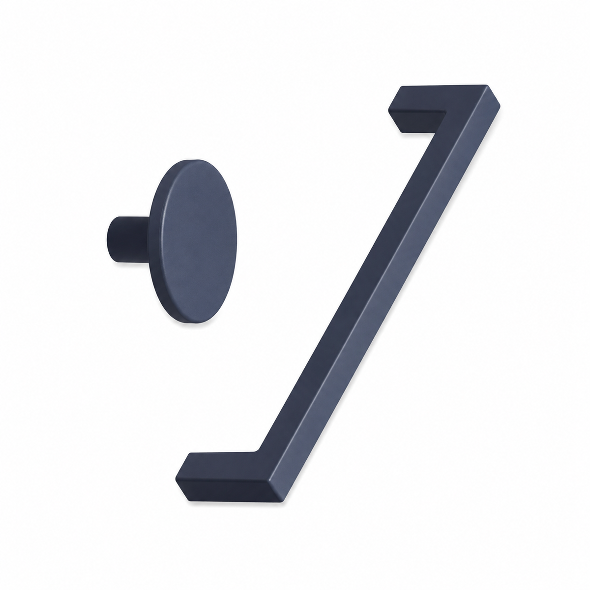 Navy Blue "Plato" Cabinet Knob and Drawer Pull
