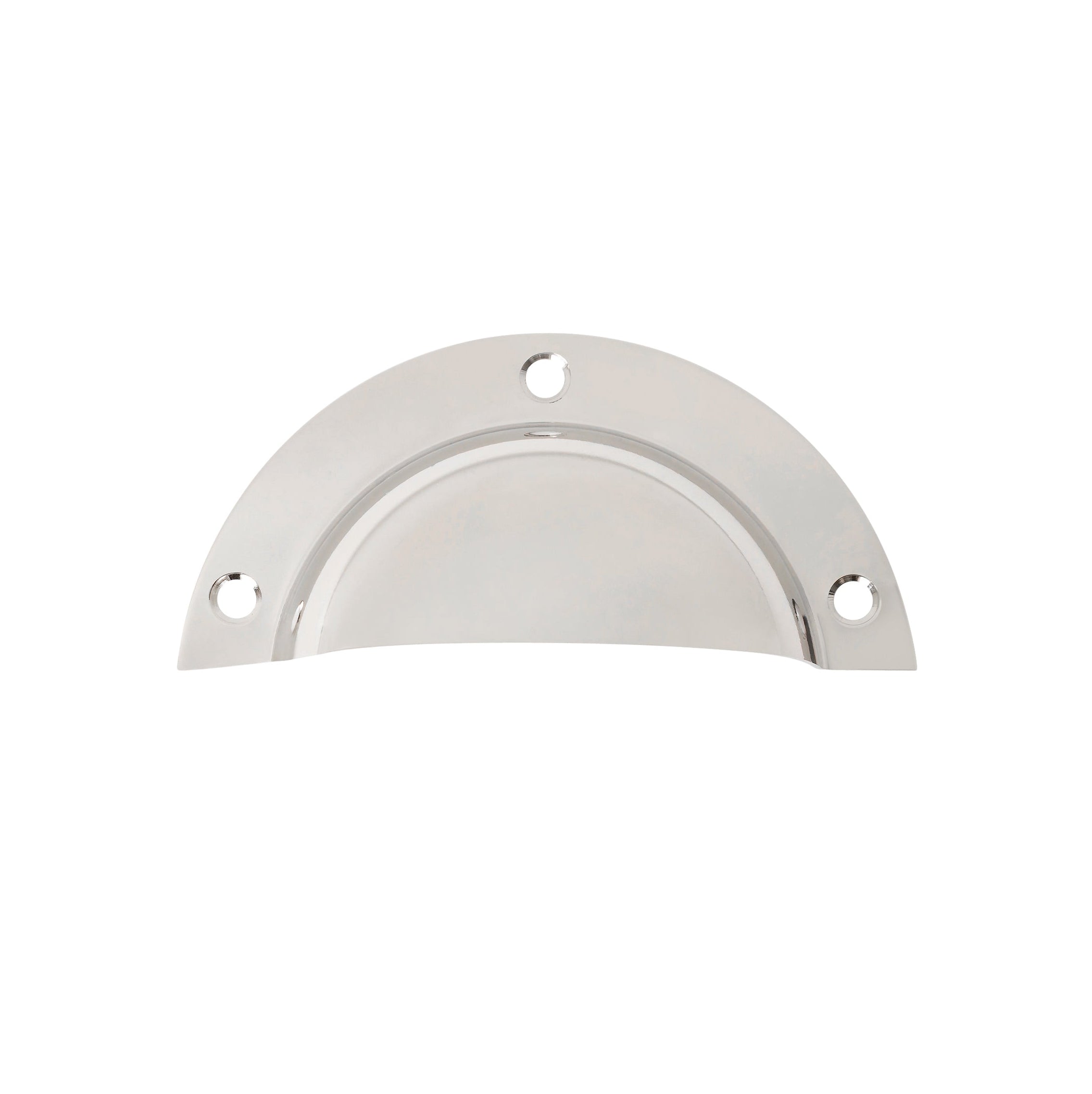 Polished Nickel "Elodie" Cup Drawer Pull