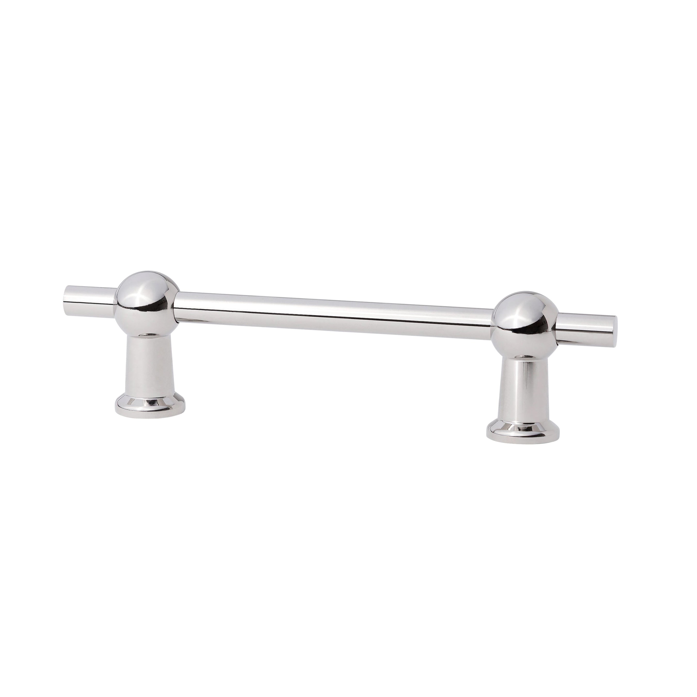 Polished Nickel "Elodie" T-Knob and Drawer Pull