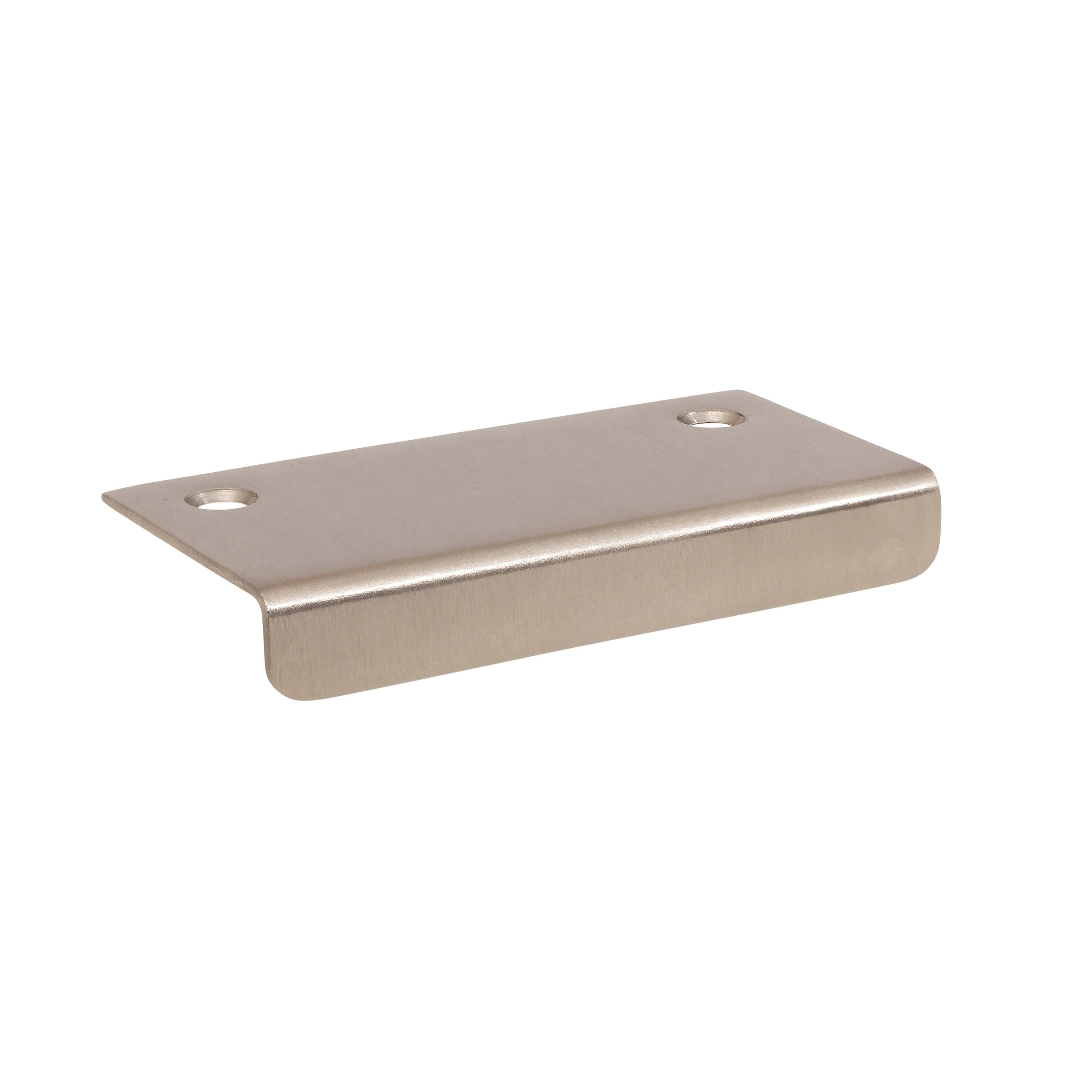 Satin Nickel "Forme" Edge Drawer Pulls