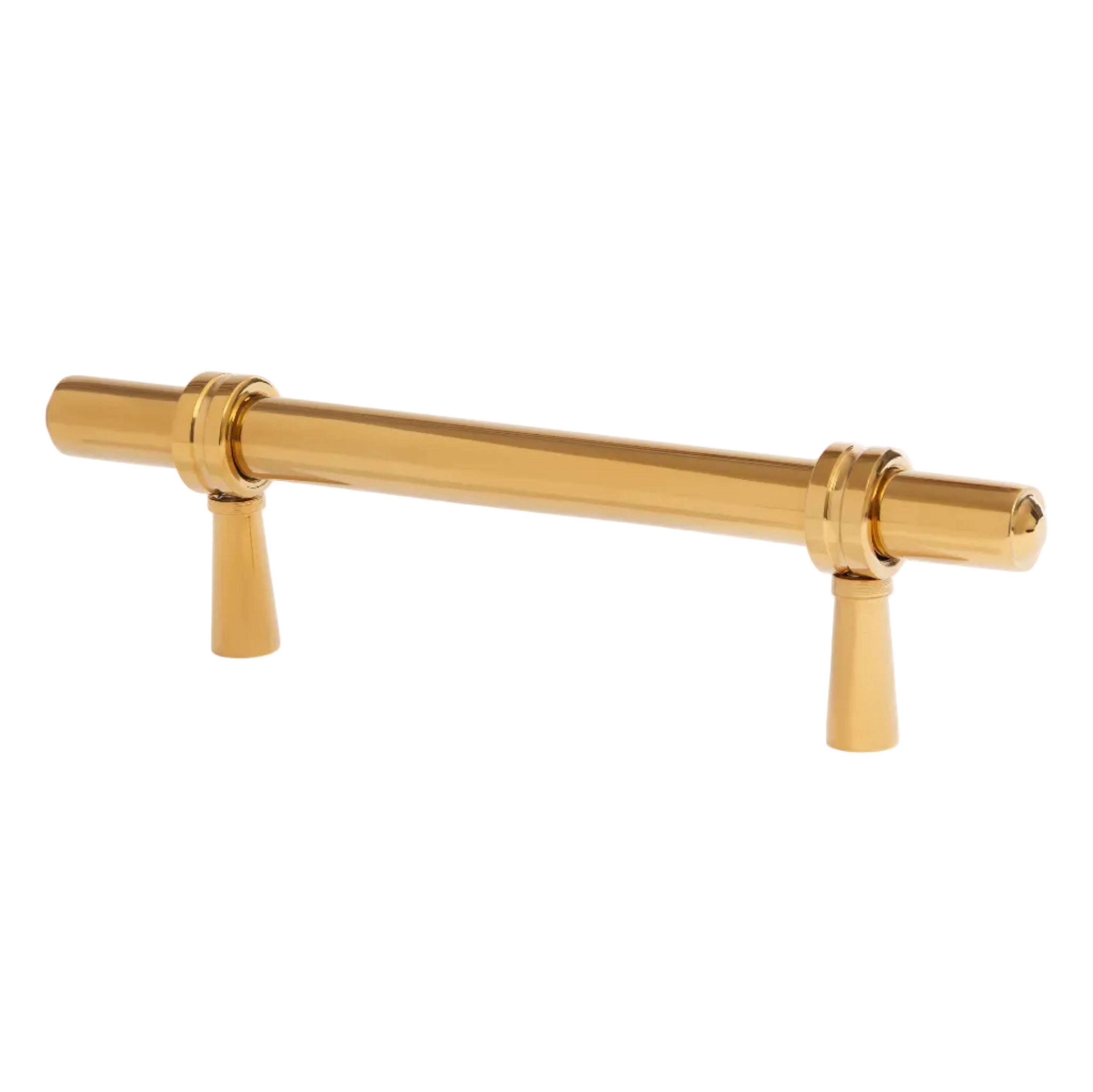 Polished Brass "Montana" Adjustable Drawer Pulls