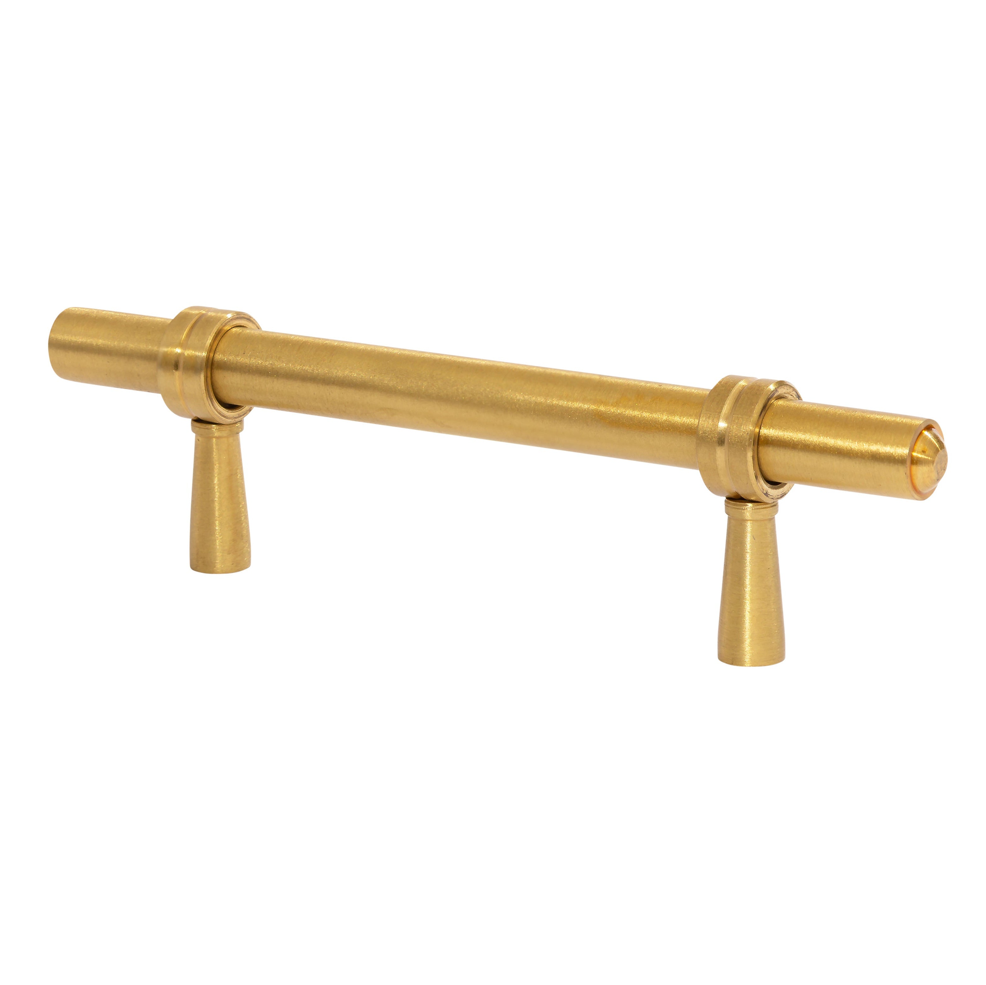 Satin Brass "Montana" Adjustable Drawer Pulls