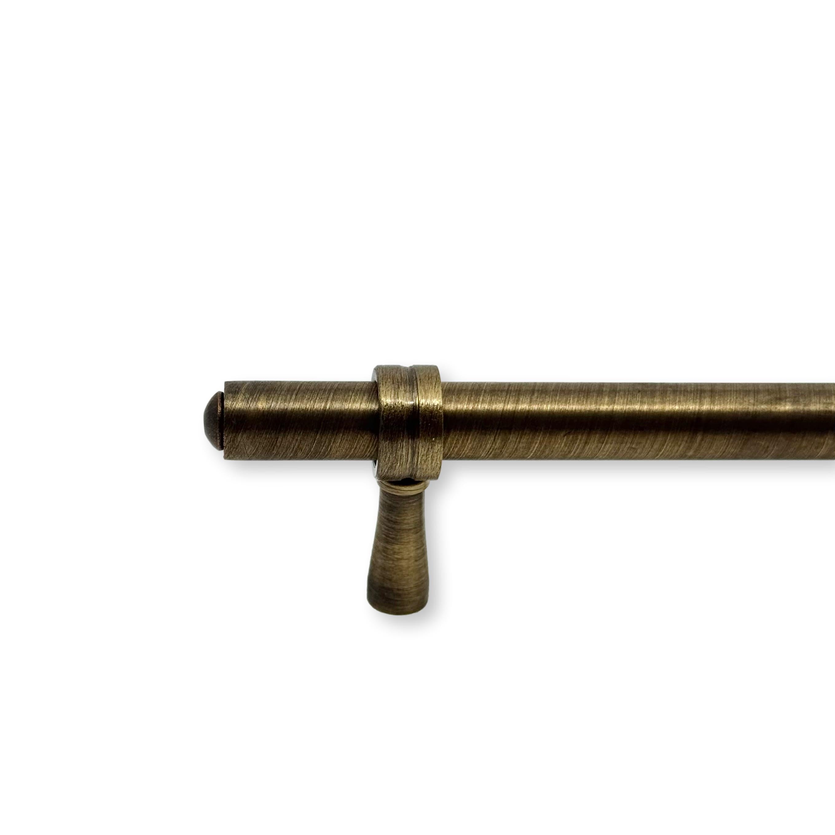 Antique Brass "Montana" Adjustable Drawer Pulls