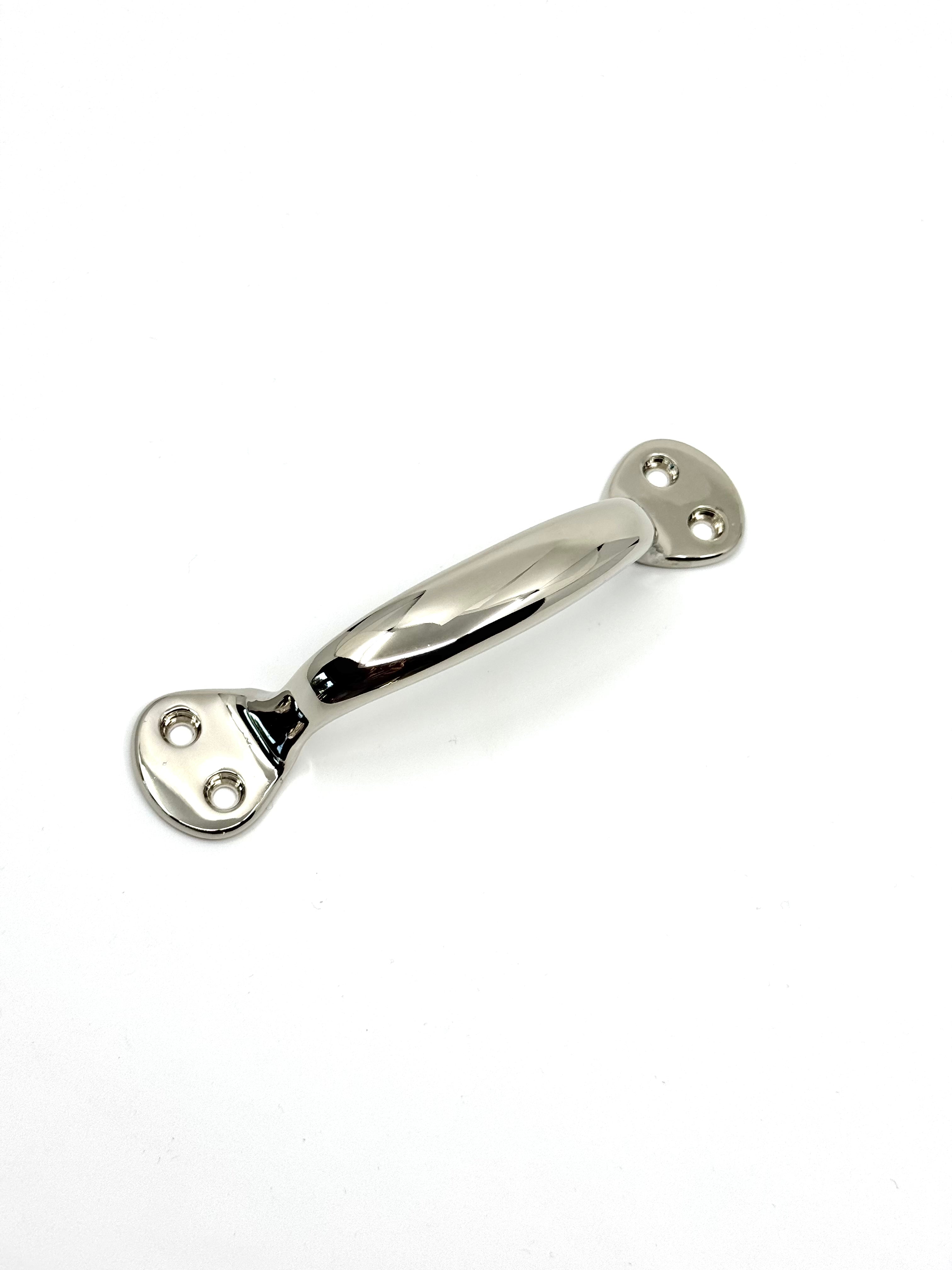 Polished Nickel Handle "Hall" Grip for Drawers, Doors And Windows - Industry Hardware