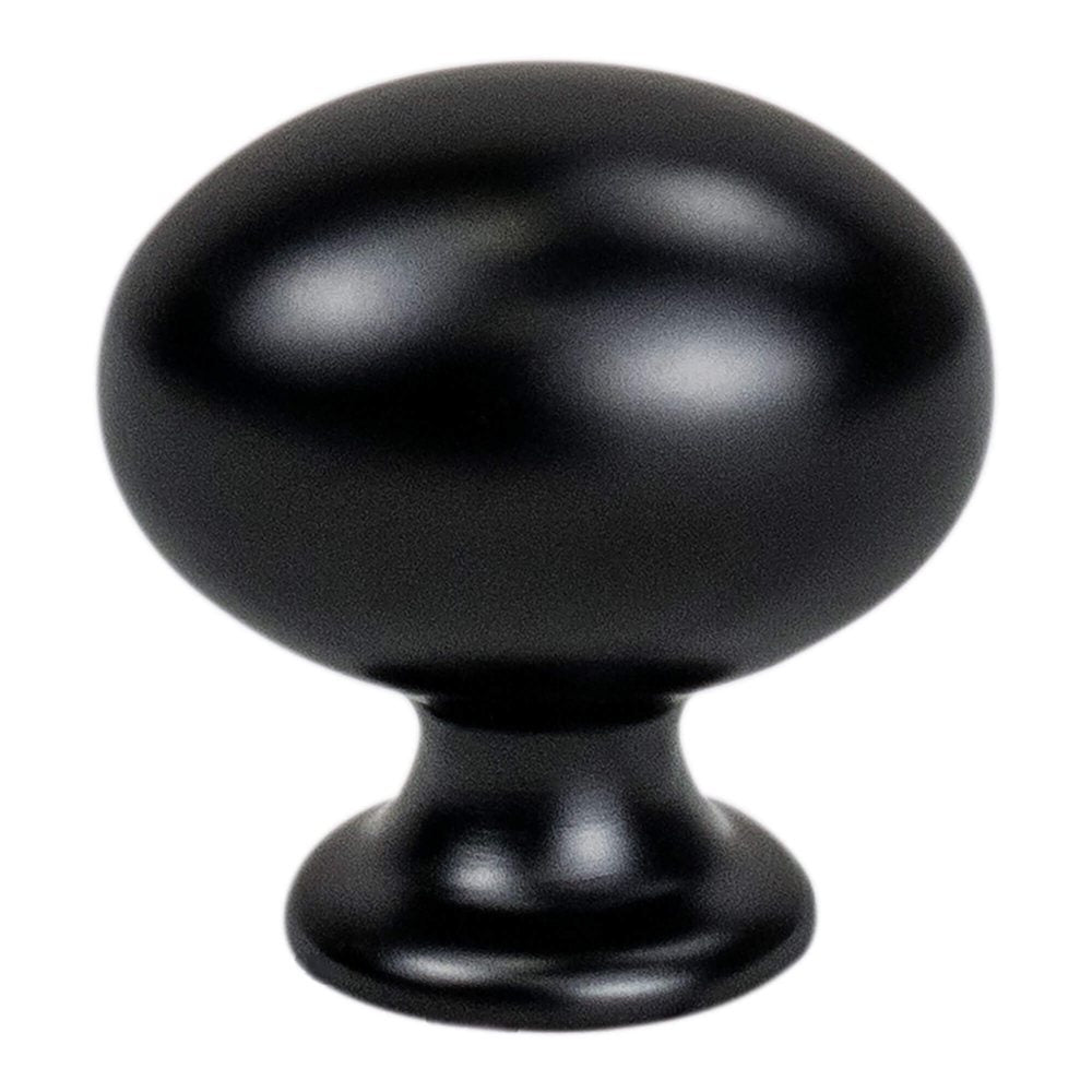 Matte Black "Bellamy" Cabinet Knob and Drawer Pulls - Forge Hardware Studio