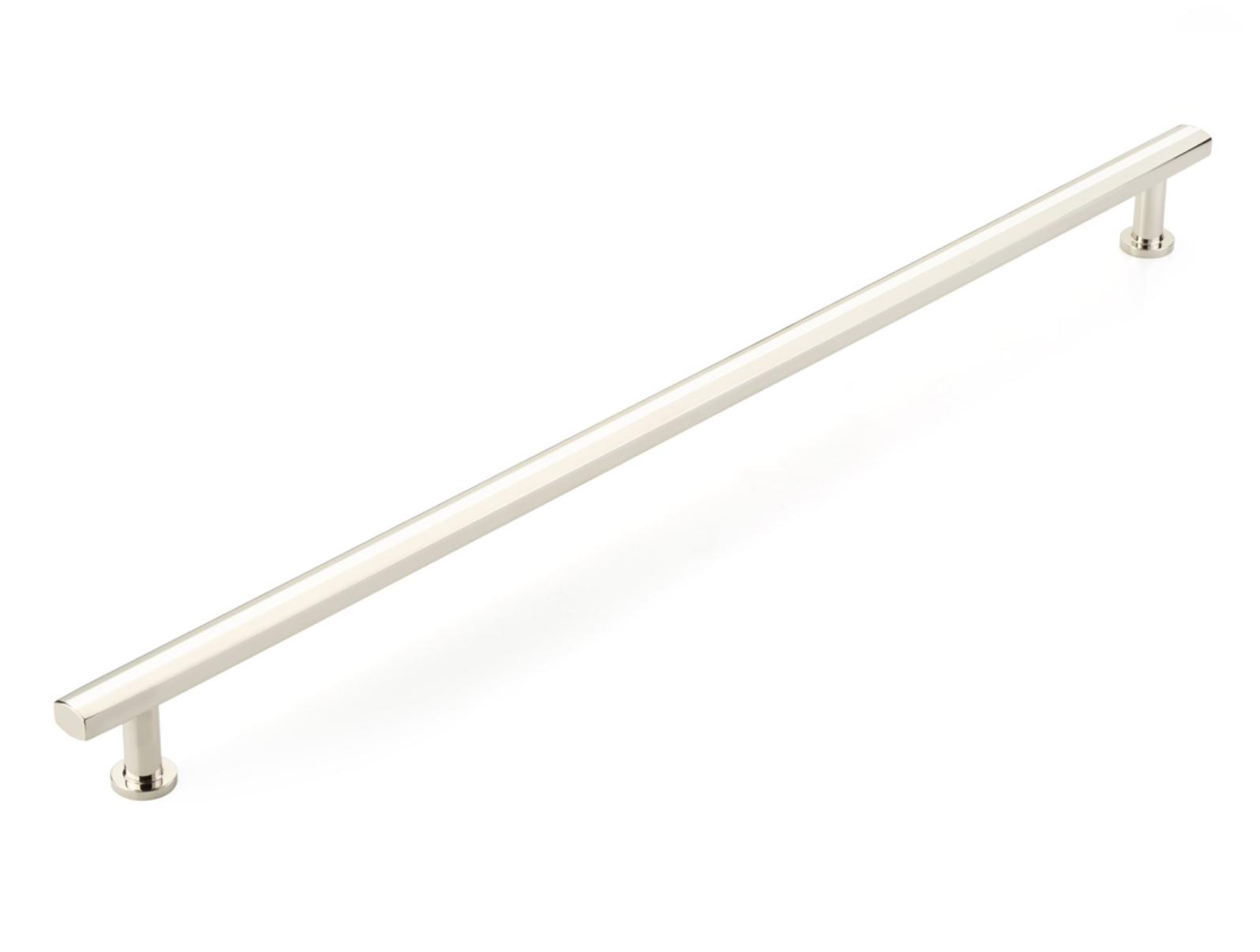 Polished Nickel "Heather" T-Bar Cabinet Knobs and Drawer Pulls