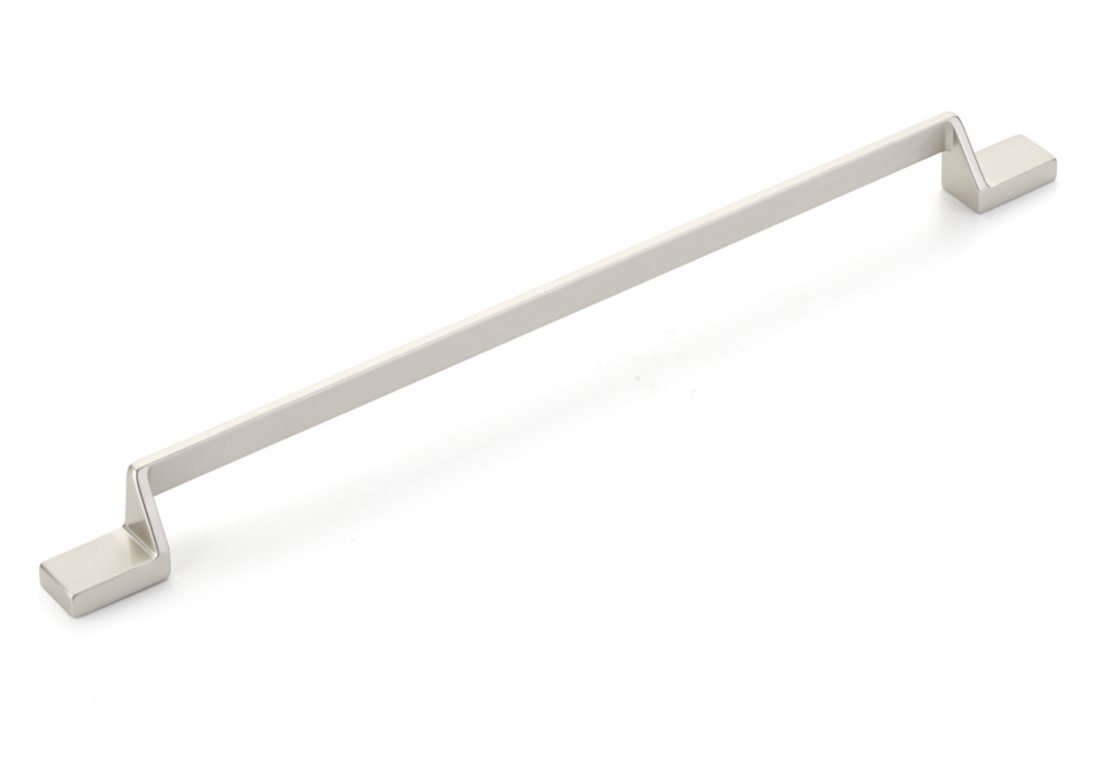 Satin Nickel "Ashburn" Flat Drawer Pulls