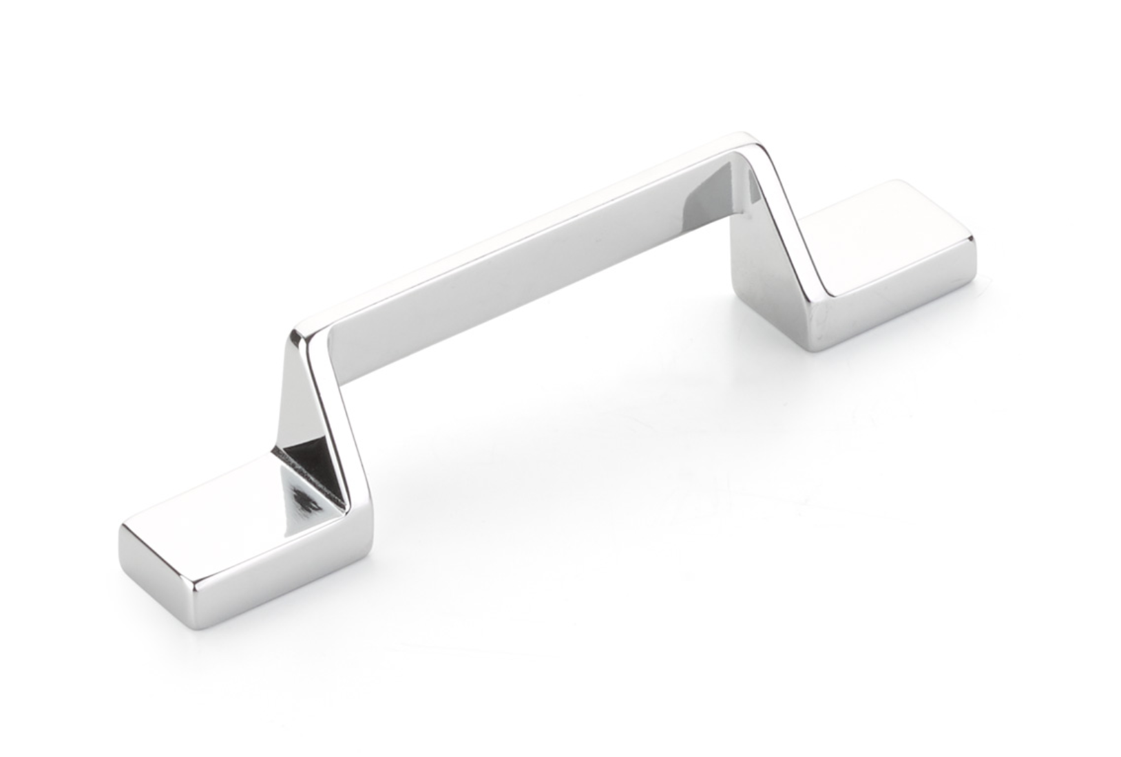 Polished Chrome "Ashburn" Flat Drawer Pulls