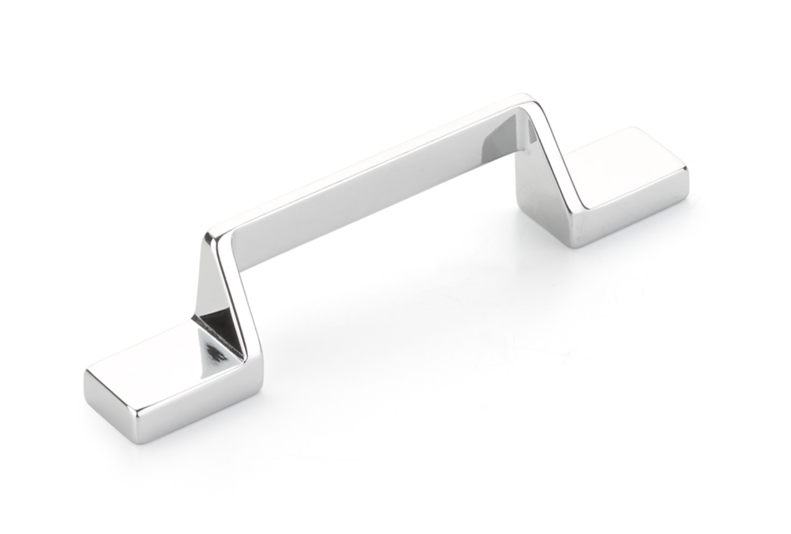 Polished Chrome "Ashburn" Flat Drawer Pulls - Industry Hardware