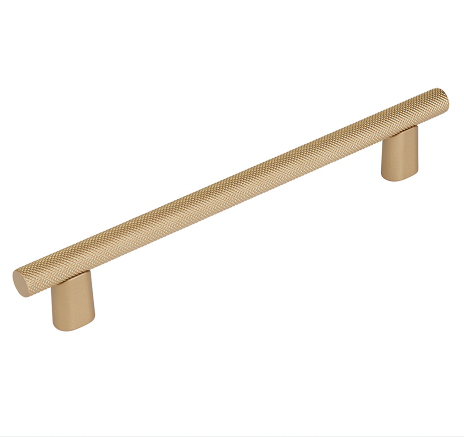 Knurled "Karl" Champagne Bronze Cabinet Knobs and Drawer Pulls - Industry Hardware