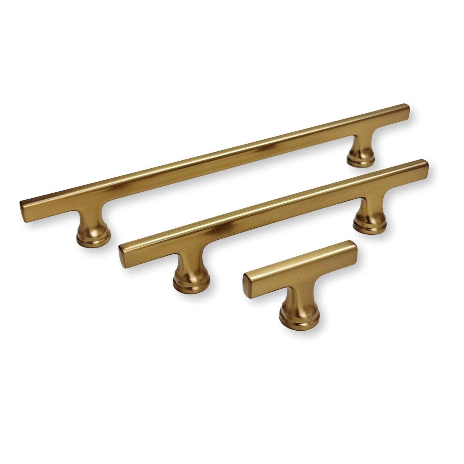 Champagne Bronze "James" Drawer Pulls and Knobs - Industry Hardware