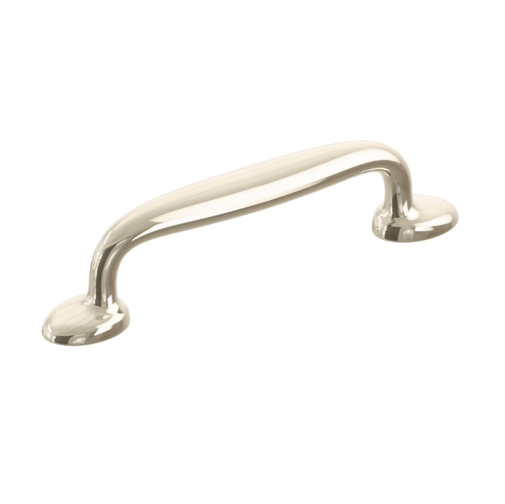 Polished Nickel Cabinet Hardware "Estate" Cabinet Knobs and Pulls