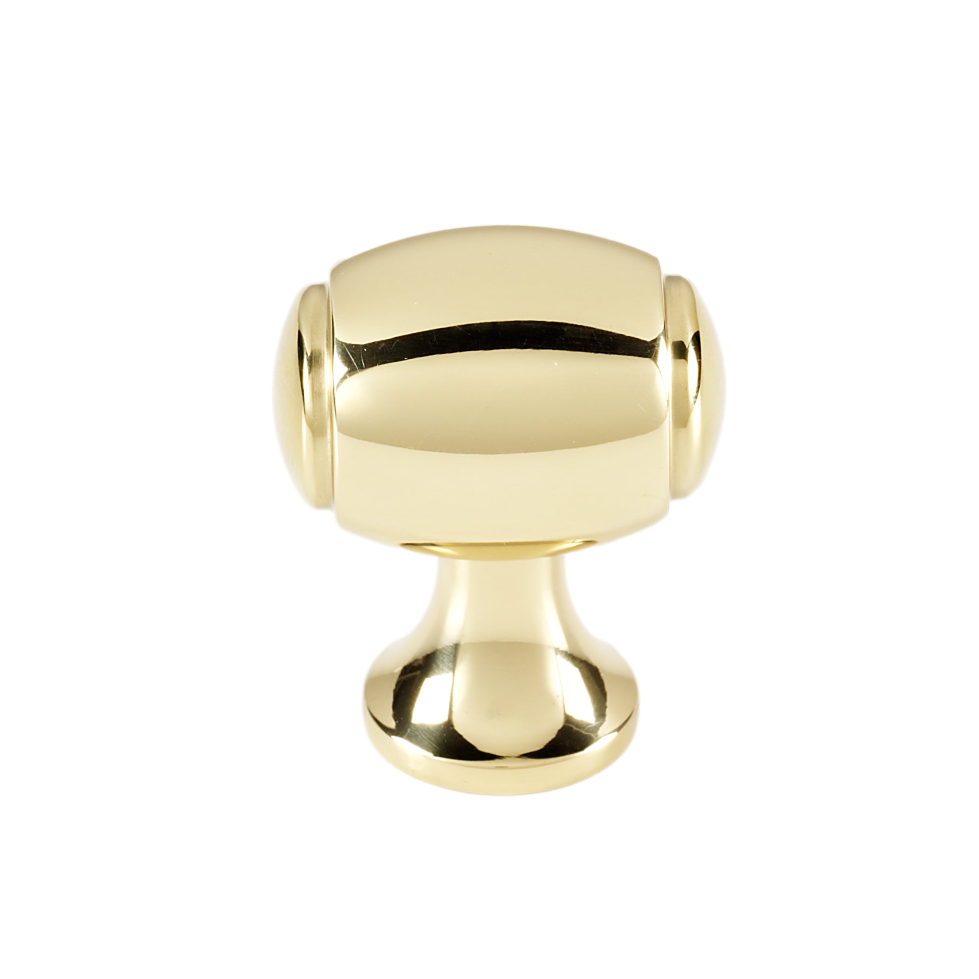 Unlacquered Brass Royale Cabinet Knobs and Drawer Pulls