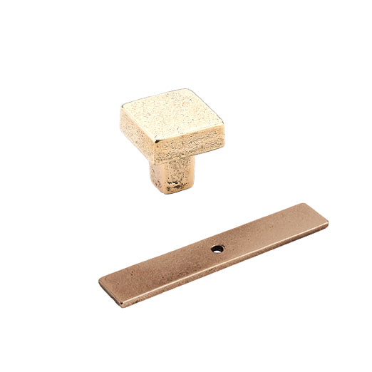 Rustic Natural Bronze "Fair" Cabinet Knobs and Drawer Pulls