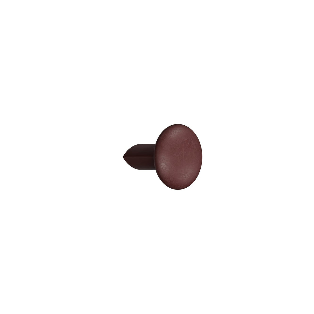 Maroon Red "Volumi" Cabinet Knob and Drawer Pull