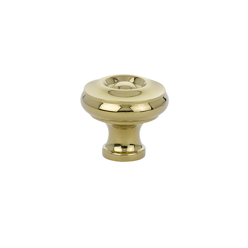 Polished Brass "Heritage No.2" Cabinet Knobs and Wire Pulls
