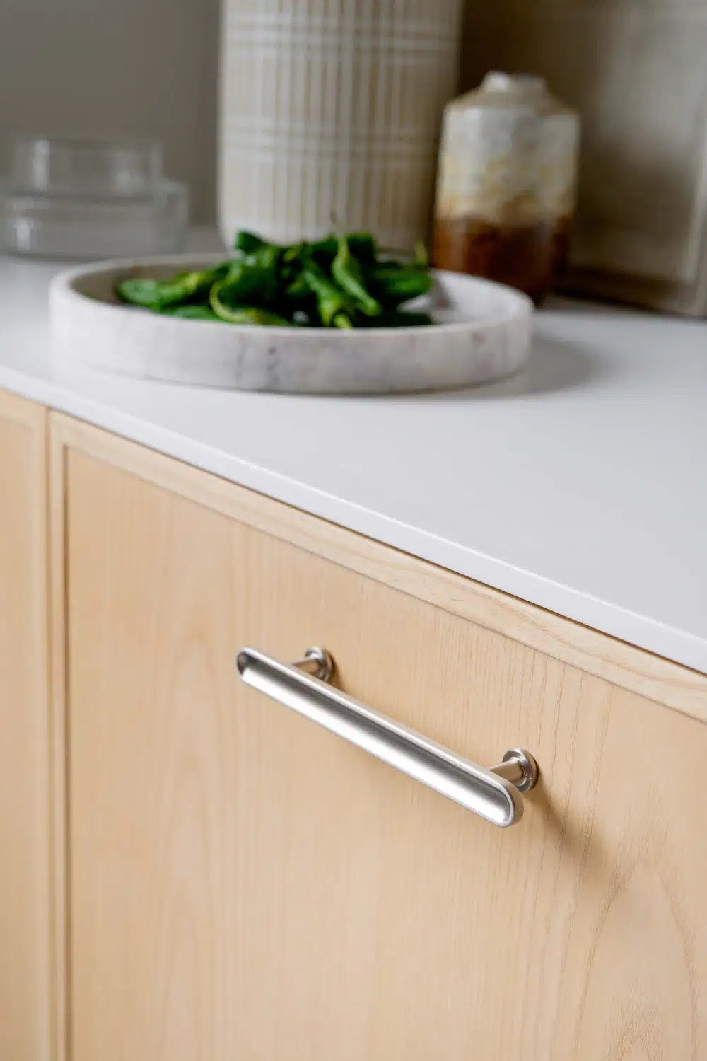 Inox "Chateau" Cabinet Knobs and Drawer Pull