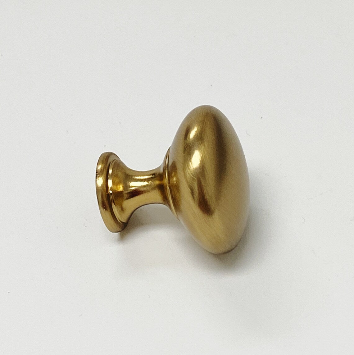 Kelly Round Brass Cabinet Knob - Kitchen Drawer Knob - Forge Hardware Studio