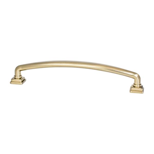 Kelly No.2 Cabinet Drawer Pulls - Satin Brass Hardware - Brass Cabinet Hardware 