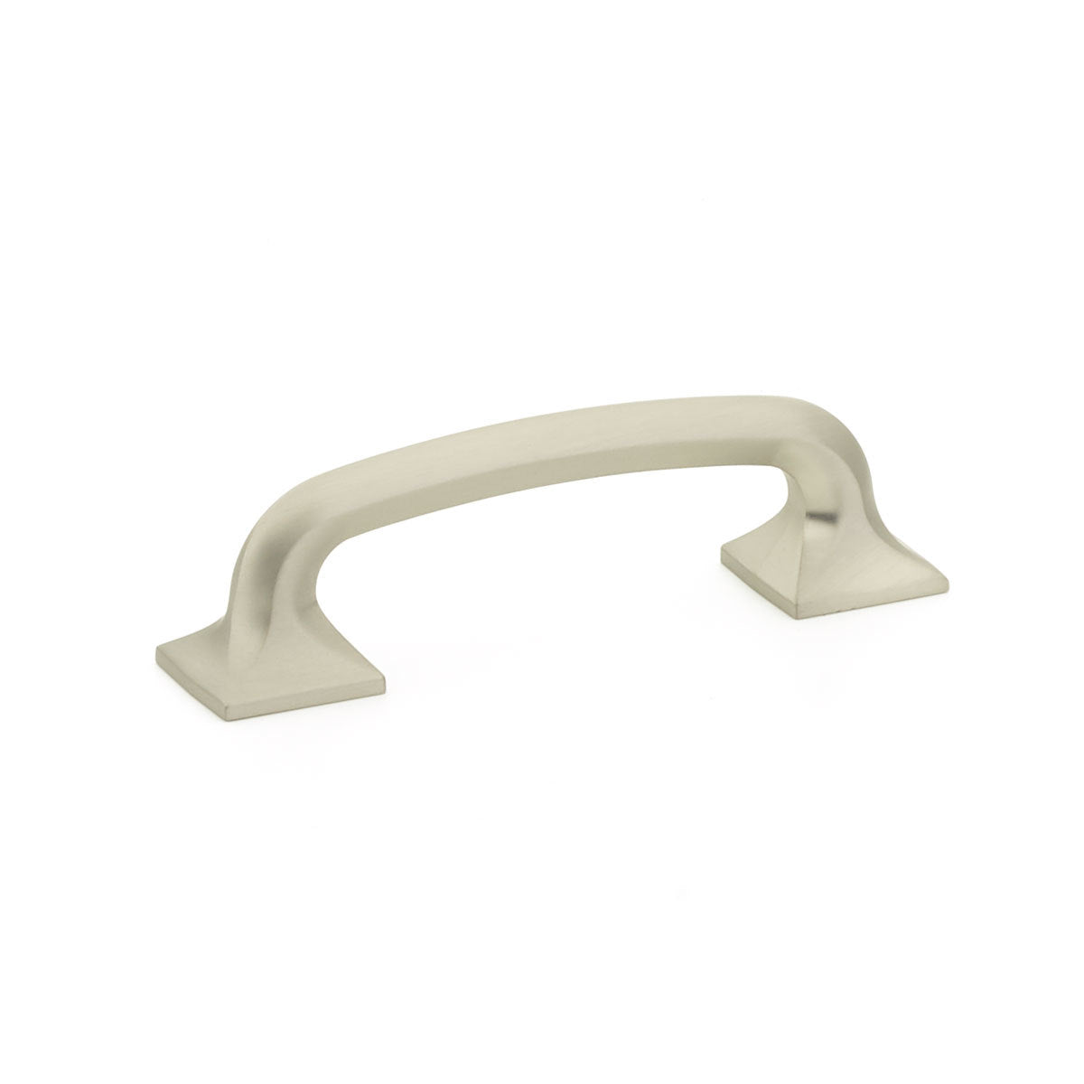 Milli Square Satin Nickel Cabinet Handle - Drawer Pulls - Brass Cabinet Hardware 