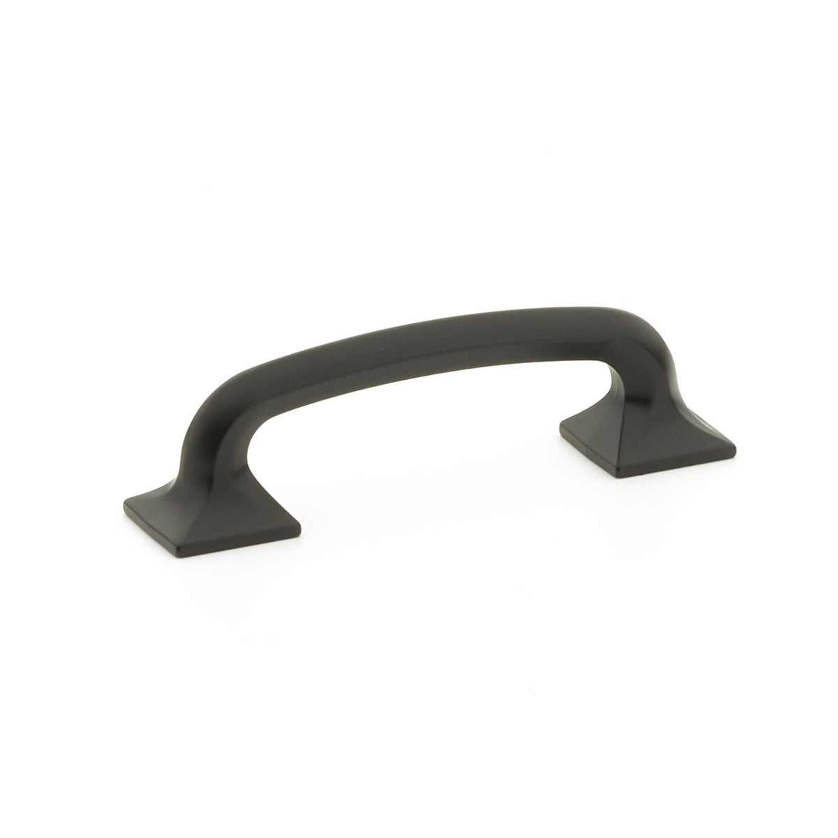 Square "Milli" Matte Black Cabinet Knobs and Drawer Pulls - Forge Hardware Studio