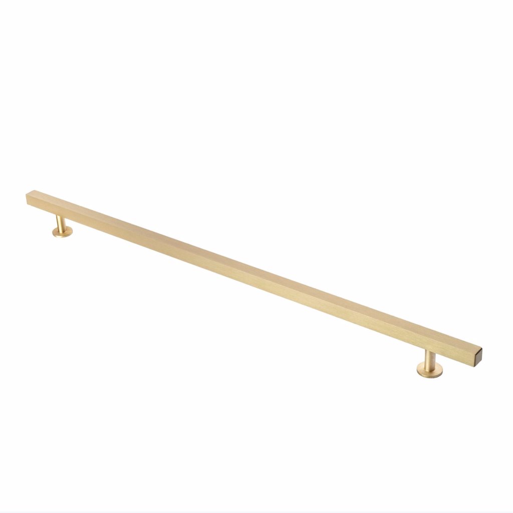 Lew's Hardware Bar Series Brass Cabinet Handles - Forge Hardware Studio