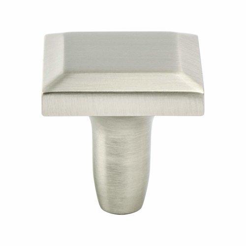 Brushed Nickel "Trane" Drawer Pulls and Knob | Pulls