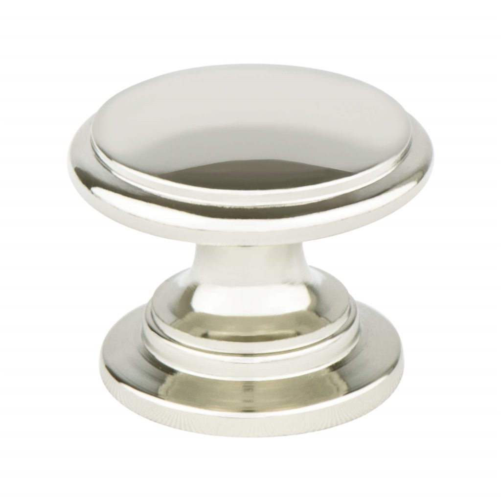 Designers Group "Andes" Polished Nickel Round Knob | Knobs