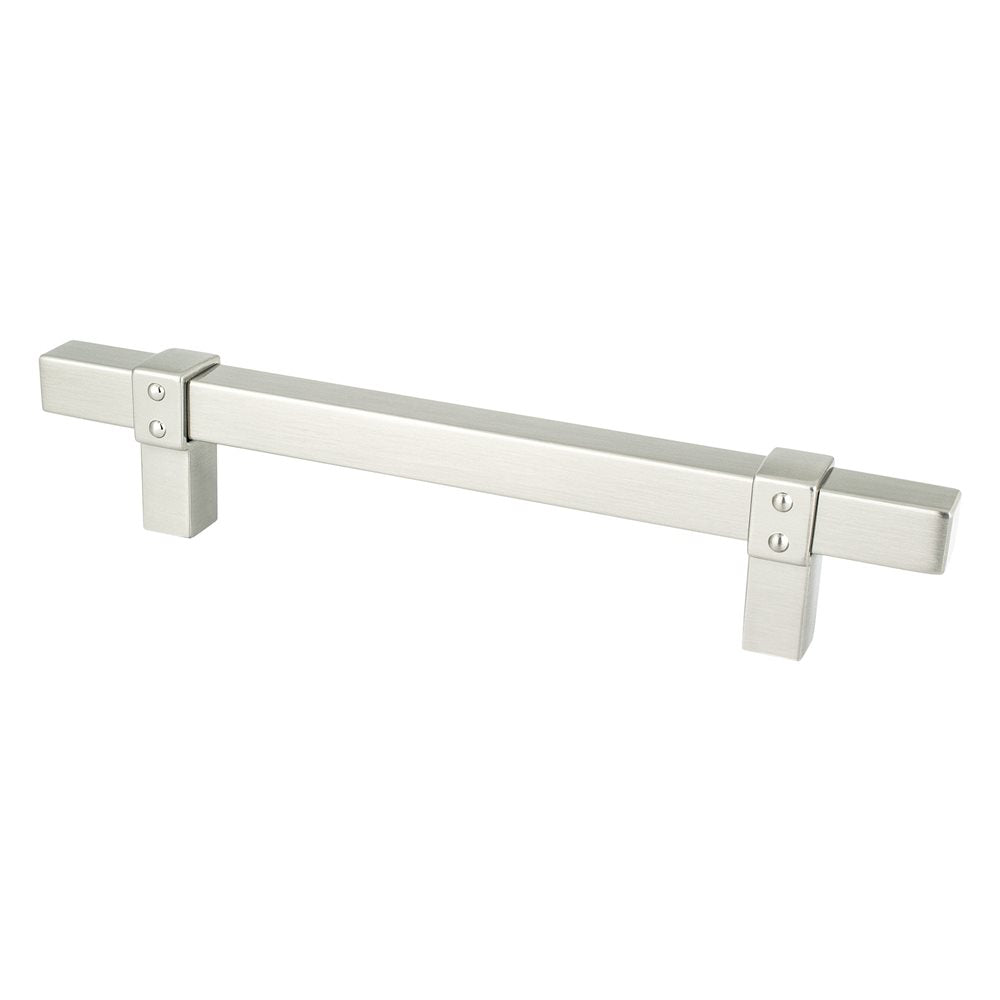 Satin Nickel "Rio" T-Bar Cabinet Knob and Drawer Pulls - Forge Hardware Studio