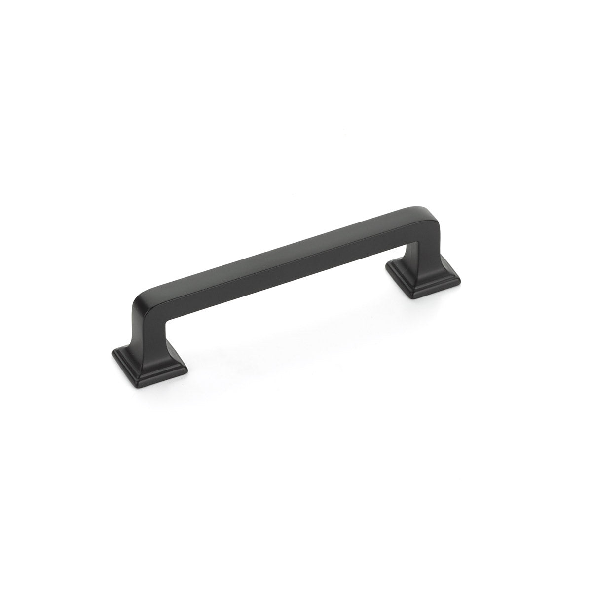 Black Cabinet "Menlo Park" Drawer Pulls Kitchen Drawer Handles - Brass Cabinet Hardware 