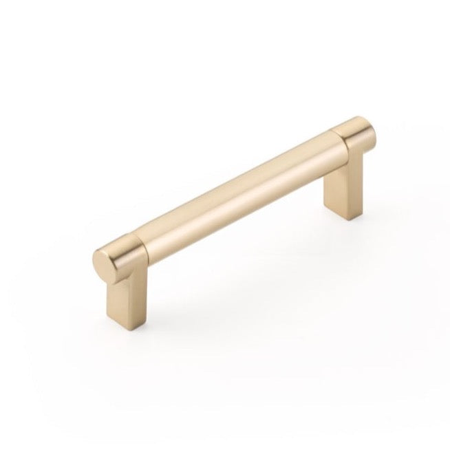 Smooth "Converse No.2" Champagne Bronze Cabinet Knobs and Drawer Pulls