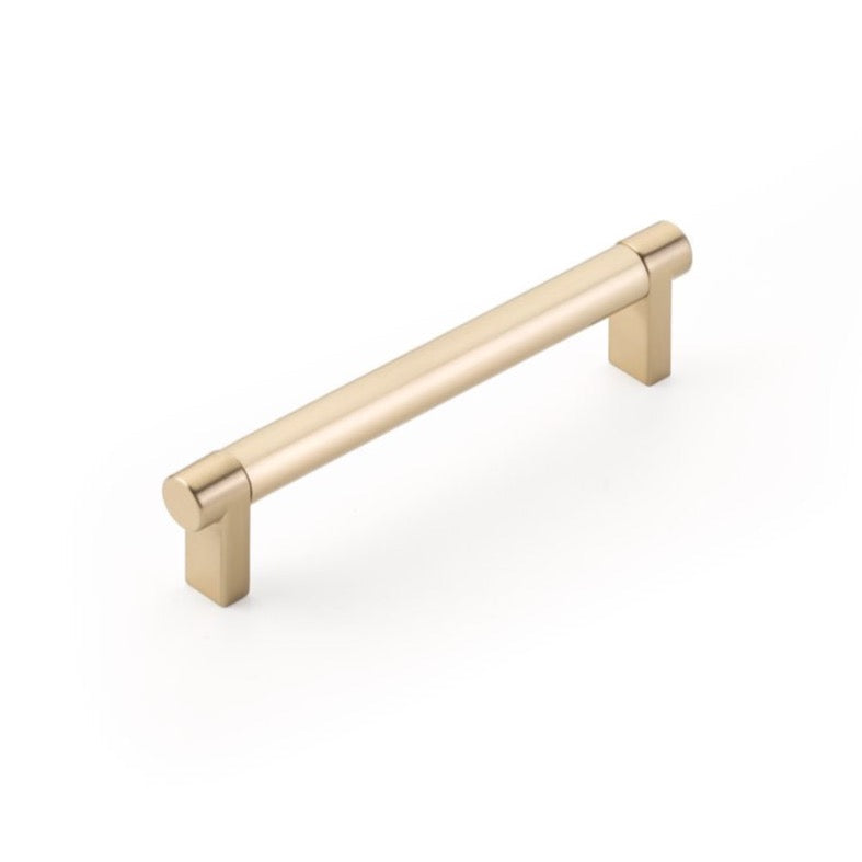Smooth "Converse No.2" Champagne Bronze Cabinet Knobs and Drawer Pulls