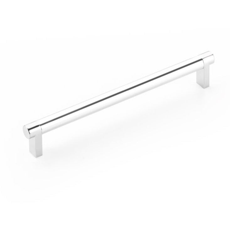 Smooth "Converse No.2" Polished Chrome Cabinet Knobs and Drawer Pulls - Industry Hardware