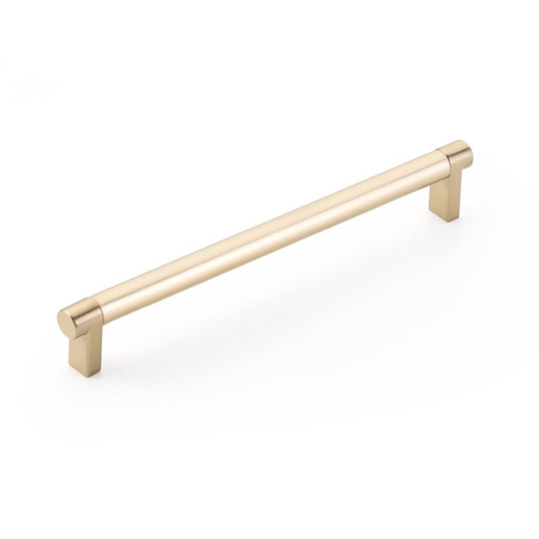 Smooth "Converse No.2" Champagne Bronze Cabinet Knobs and Drawer Pulls