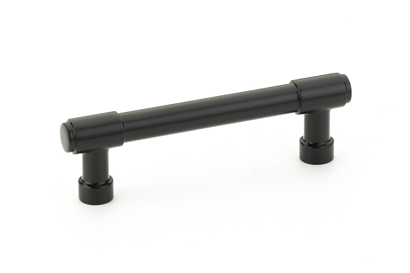 Flat Black "Industry" Cabinet Knobs and Drawer Pulls - Industry Hardware