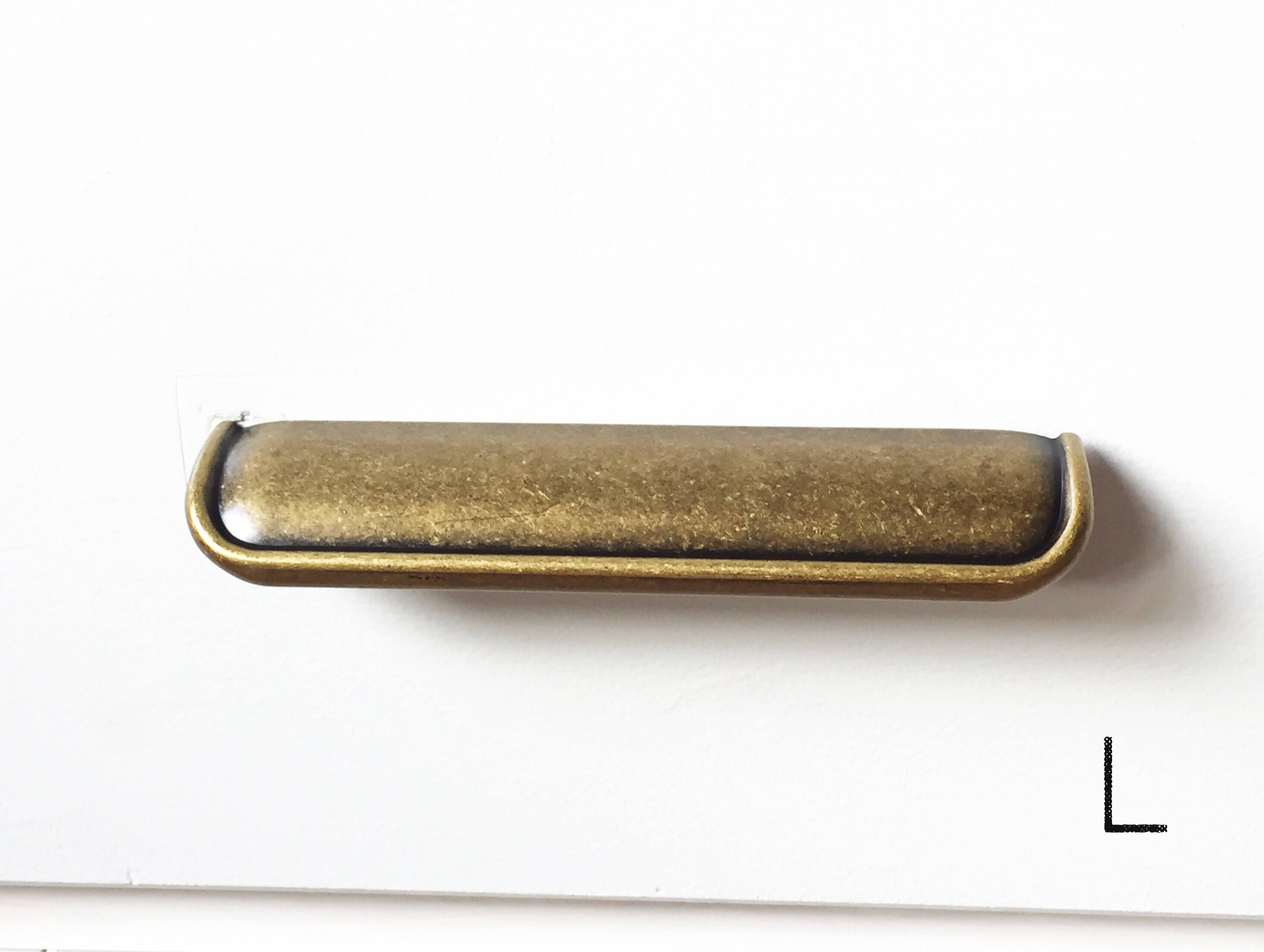 Tab Finger Drawer Pulls "Ella" in Antique Bronze | Pulls