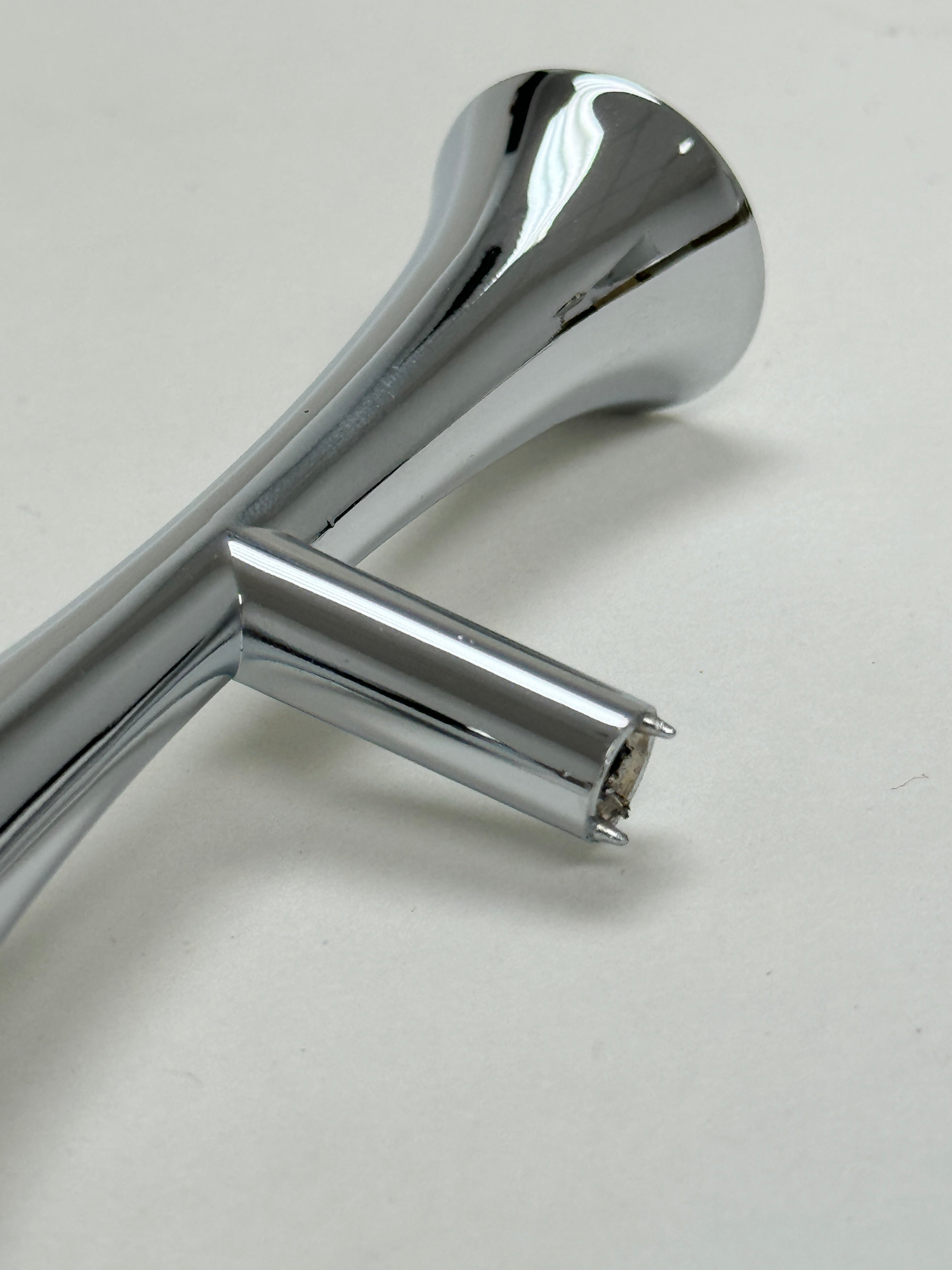 Hourglass "MCM 01" Polished Chrome Mid-Century Cabinet Pull - Industry Hardware