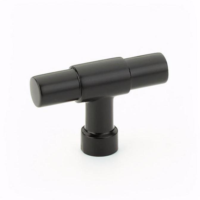 Flat Black "Industry" Cabinet Knobs and Drawer Pulls - Industry Hardware