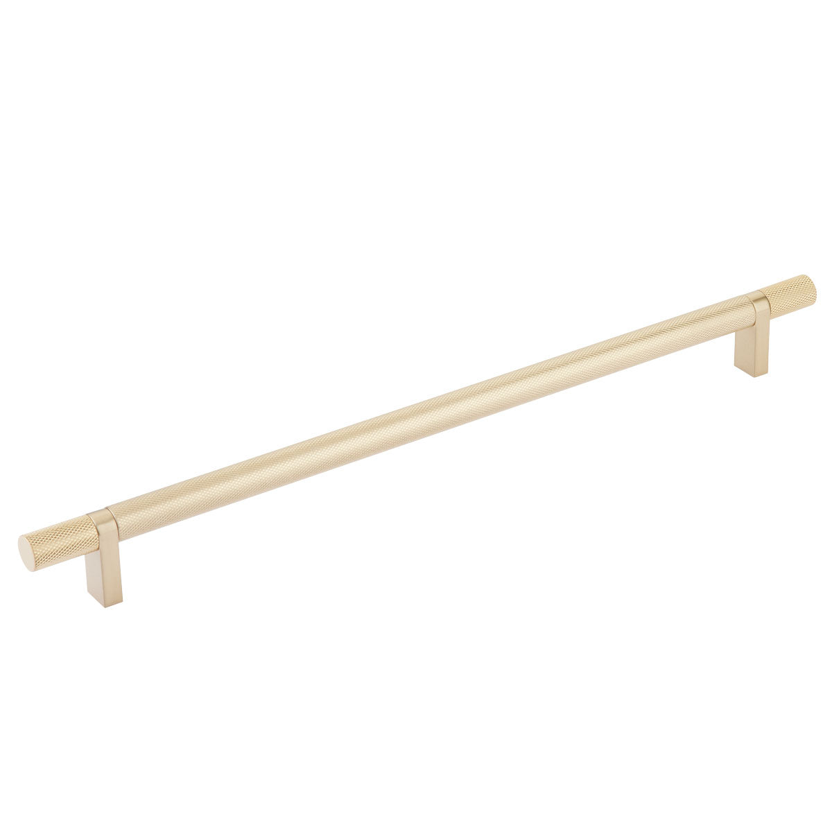 Knurled Select T-Bar Champagne Bronze Cabinet Knobs and Drawer Pulls - Industry Hardware